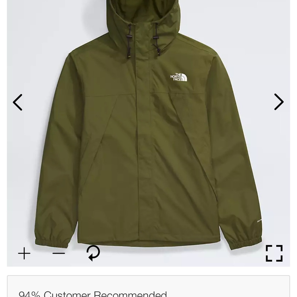 North Face Rain Jacket Like New - image 6